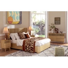 Soho Natural Oak Slatted Bed Frame