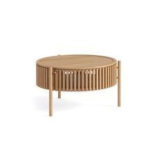 Soho Natural Oak Slatted Story Coffee Table
