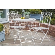 Gallery Direct Burano Outdoor Bistro Set Gatehouse
