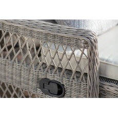 Gallery Direct Menton Outdoor Country Lounger Stone