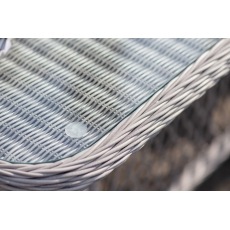 Gallery Direct Menton Outdoor Country Sofa Dining Tea Set Stone