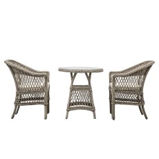 Gallery Direct Menton Outdoor Bistro Set Stone