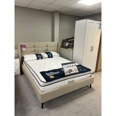 Ex-Display Redruth - Silentnight Lilith 5ft Bedframe and Botanic Mattress