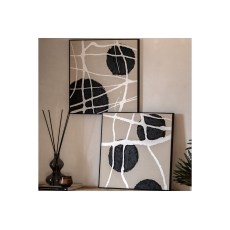 Gallery Direct Capture Framed Canvas Set of 2 600x10x600mm Gallery Direct Capture Framed Canvas Set of 2 600x10x600mm