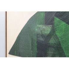 Gallery Direct Emerald Abstract Framed Canvas 900x1200mm Gallery Direct Emerald Abstract Framed Canvas 900x1200mm