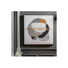 Gallery Direct Through the Dimensions II Framed Canvas 800x800mm Gallery Direct Through the Dimensions II Framed Canvas 800x800mm