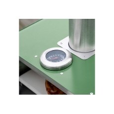 Gallery Direct Sassari Outdoor Pellet Pizza Oven Green