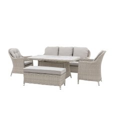 Gallery Direct Holton Outdoor Woven Rectangle Dining Set Gallery Direct Holton Outdoor Woven Rectangle Dining Set