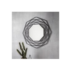 Gallery Direct Estella Mirror Black 910x910mm