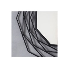 Gallery Direct Estella Mirror Black 910x910mm