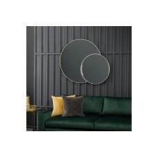 Gallery Direct Ostia Mirror Champagne 1112x15x900mm