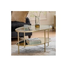 Gallery Direct Hudson Champagne Coffee Table
