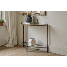 Gallery Direct Hudson Bronze Console Table