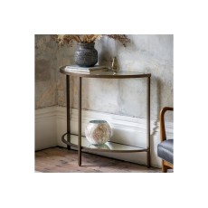 Gallery Direct Hudson Bronze Console Table