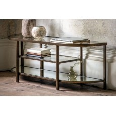 Gallery Direct Hudson Bronze Media TV Unit