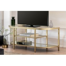 Gallery Direct Hudson Champagne Media TV Unit