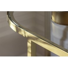 Gallery Direct Hudson Champagne Media TV Unit