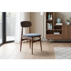 Gallery Direct Barcelona Dark Wood Dining Chair (Pair)