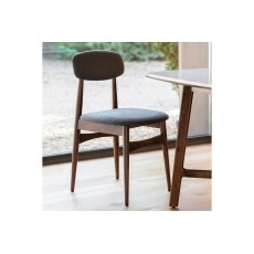 Gallery Direct Barcelona Dark Wood Dining Chair (Pair)