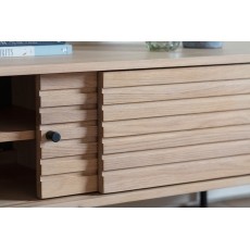 Gallery Direct Okayama Oak Media TV Unit