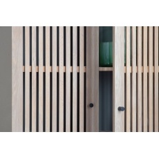 Gallery Direct Okayama Oak Cocktail Cabinet