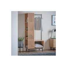 Gallery Direct Okayama Oak Open Wardrobe