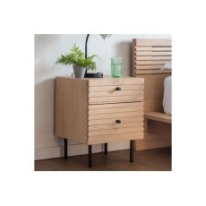 Gallery Direct Okayama Oak Bedside Table