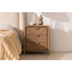 Atauro Reclaimed Wood Small Bedside Table