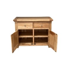 Largo Rustic Solid Oak Small Sideboard