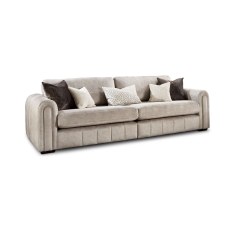Glamour Plush Large 3 Seater Sofa