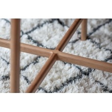 Gallery Direct Madrid Oak Round Dining Table Set & x4 Newton Chairs Gallery Direct Madrid Oak Round Dining Table Set & x4 Newton Chairs