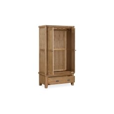Tewkesbury Smoked Oak Double Wardrobe