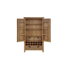Tewkesbury Smoked Oak Kitchen Larder Unit