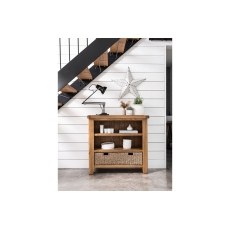 Tewkesbury Smoked Oak Small Bookcase