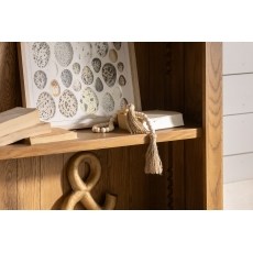 Tewkesbury Smoked Oak Large Bookcase