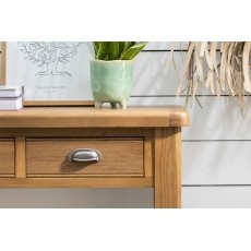 Tewkesbury Smoked Oak Console Table