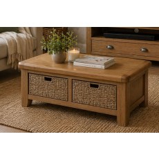 Tewkesbury Smoked Oak Coffee Table