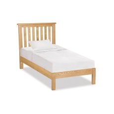 Salisbury Lite Oak Slatted Bed Frame
