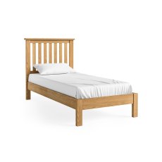 Salisbury Lite Oak Slatted Bed Frame