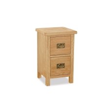 Salisbury Lite Oak Narrow Bedside Table