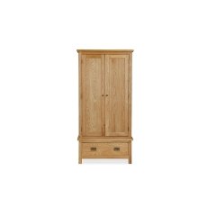 Salisbury Lite Oak Gents Wardrobe