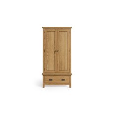 Salisbury Lite Oak Gents Wardrobe