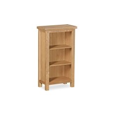 Salisbury Lite Oak Low Narrow Bookcase
