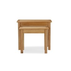 Salisbury Lite Oak Nest of Tables