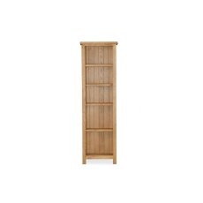 Salisbury Lite Oak Slim Bookcase