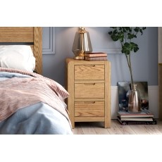 Bergen Solid Oak Bedside Table