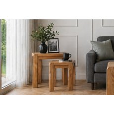 Bergen Oak Nest of Tables