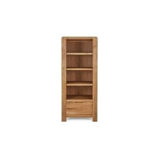 Bergen Solid Oak Tower Unit Bookcase