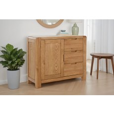 Bergen Solid Oak Small Sideboard