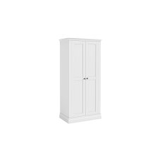 Bordeaux Painted White Full Hanging Wardrobe